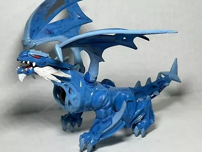 Mega Bloks Dragon Universe Blue/White Dragon Building Toy Used • $12