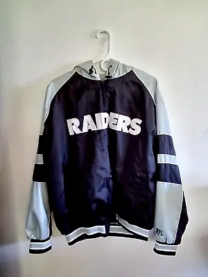 Men's  NFL Hooded Raiders Jacket   NEW  Sz. XL • $26.99