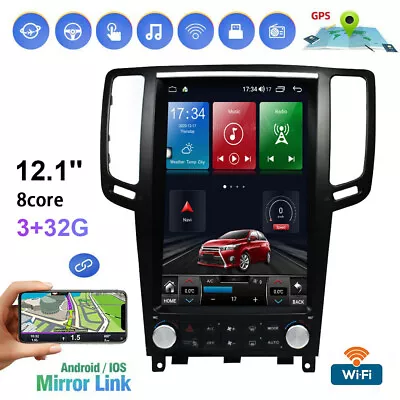 Car Stereo Radio Player GPS Android Touch Screen Navigation For Infiniti G25 G37 • $599.99