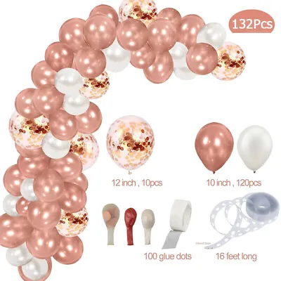 Balloon Arch Kit +Balloons Garland Birthday Wedding Party Baby Shower Decor UDO • $19.78