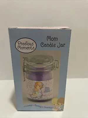 Precious Moments -  Mom You're A Sweetheart  Purple Candle Mason Jar New • $14.99