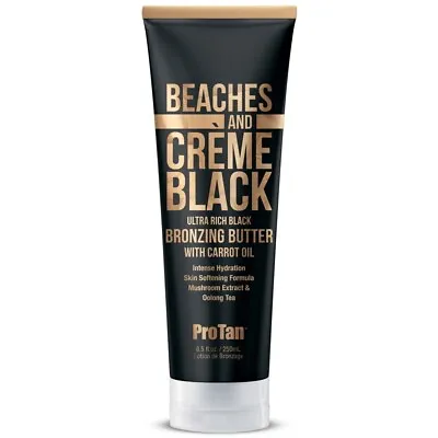 £17.95 • Buy Pro Tan Beaches & Creme Black🖤 Bronzing Sunbed Tanning Accelerator Lotion Cream