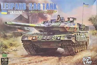 1/35 Border BT031: Leopard 2A6 Main Battle Tank • $128.97