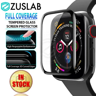 $7.95 • Buy For Apple Watch IWatch Series 7th 41mm 45mm Real Tempered Glass Screen Protector