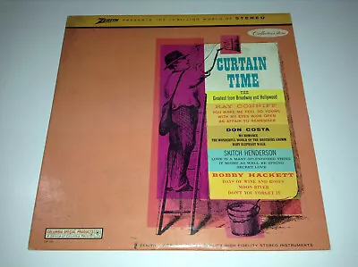 Curtain Time Greatest From Broadway And Hollywood Vintage Vinyl Record LP • $9.99