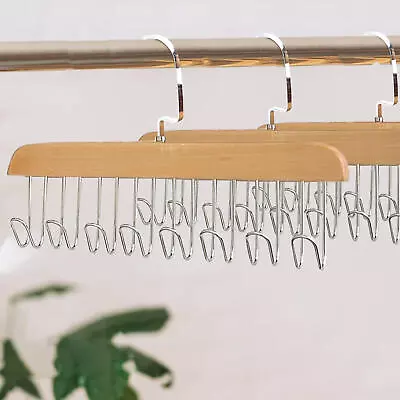 £9.39 • Buy 2pcs Multi Hook Coat Hanger Bra Hanger Scarf Organizer Space Saving Hanger