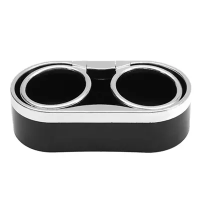 $15.89 • Buy 1x Dual Cup Holder Fits For Car Truck Interior Black Center Console Accessories