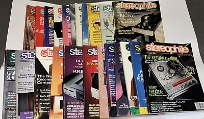 $65 • Buy STEREOPHILE Magazine (1994/1995/1996) LOT OF 23