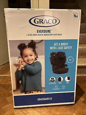 £80 • Buy Graco EverSure I-Size High Back Booster Child Car Seat For Approx. 3.5 To 12 Yrs