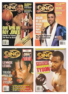 $64.95 • Buy Vintage Boxing Fight 1996 Ring Magazine Complete Year, Mike Tyson, Roy Jones