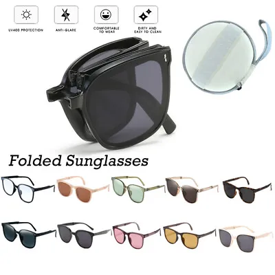 Womens UV400 Folding Polarized Sunglasses Cycling Driving Ladies Sunglasses ` • £4.36