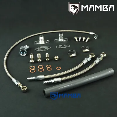 Turbo Oil Water Line Kit For Toyota 1JZ-GTE 2JZ-GTE Garrett G-Series G25 G30 G35 • $142