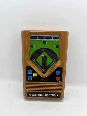 Vintage Mattel Electronic Handheld Baseball Game In Working Condition • $28.50