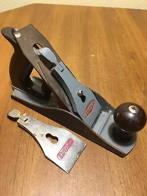 Vintage Craftsman Wood Hand Plane Planer #409 Made In USA Bakelite Handle • $17