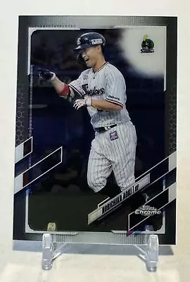 2021 Topps Chrome NPB Nori Aoki #32 Tokyo Yakult Swallows • $1.69