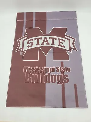 Mississippi State University Bulldogs Garden Yard Flag Banner + Bonus MS Flag  • $8.99