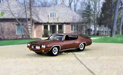 $13.99 • Buy 1970 1971 1972 Pontiac 400 V8 Hardtop Coupe Hot Rod Mag Wheels Collectible Model