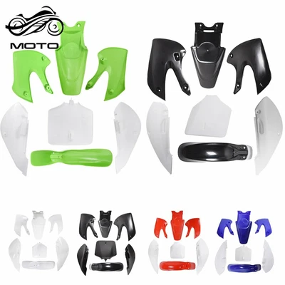 $32.51 • Buy Plastic Fender Fairing Kit For Kawasaki KX 65 KLX 110 KLX110 DRZ110 Suzuki RM65