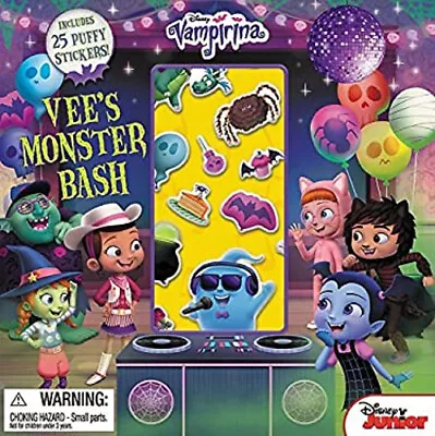 Vampirina Vee's Monster Bash : With Puffy Stickers! Paperback Dis • $6.50