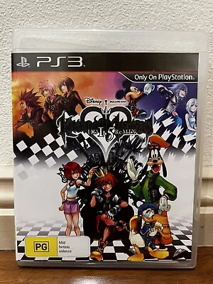 Kingdom Hearts HD 1.5 ReMix - Playstation 3 PS3 - PAL Australia Complete Manual • $20