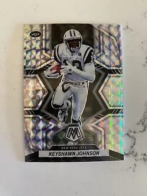 2022 Panini Mosaic Keyshawn Johnson #155 Silver Mosaic PRIZM Jets • $2.95