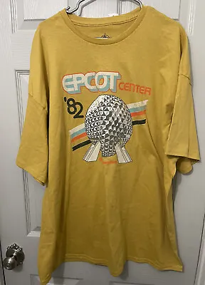 Disney Epcot Center ‘82 Spaceship Earth Adult Shirt Size X-Large XL New • $39.95