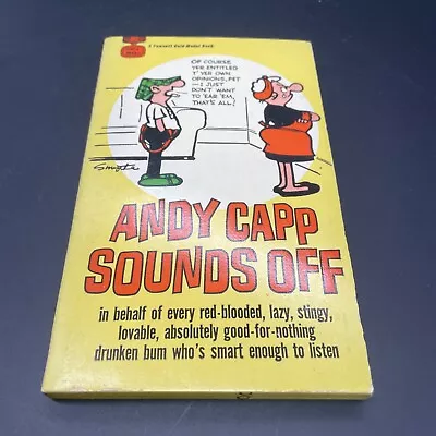 Vintage Andy Capp Sounds Off Paperback Comic Book Smythe 1966 • $7.99