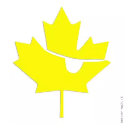 Pirate Canada Maple Leaf Vinyl Decal Sticker Multiple Colors & Sizes #534 • $3.22