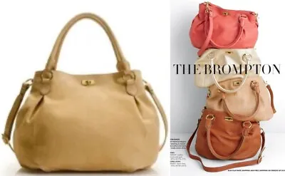 $258 J. Crew Brompton Leather Hobo Bag/Convertible Crossbody/Handbag Beige • $119