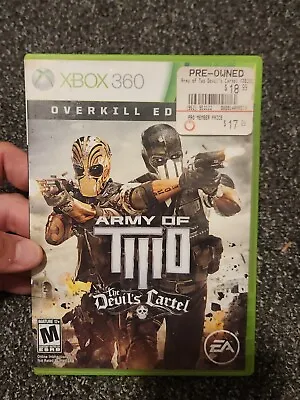 $11.99 • Buy Army Of Two: The Devil's Cartel (Microsoft Xbox 360, 2013) Tested Works 