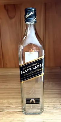 🥃EMPTY Johnny Walker Black Label 70cl Blended Scotch Whiskey -Bottle ONLY • $9.95