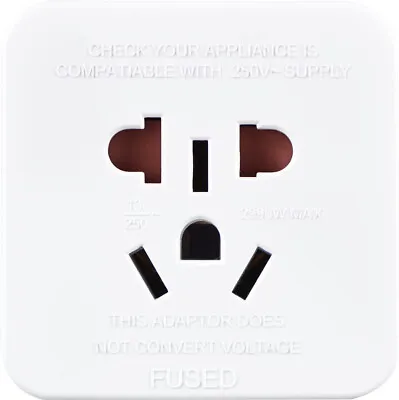 Masterplug Visitor To UK Travel Adaptor • £6.60