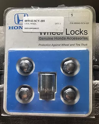 Genuine Honda 08W42-SCV-101 Mcgard Wheel Lock With 4 'non Locking’ CRV Lug Nuts • $19.99