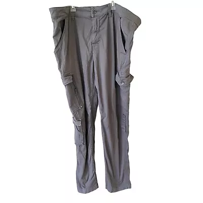 Men’s True Religion Grey Cargo Pants Size 42 • $39.99