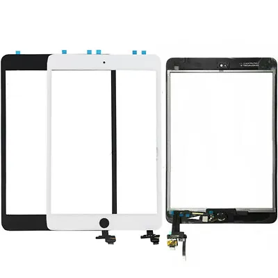 For IPad Mini 3 A1599 A1600 Touch Screen Digitizer With Home Button Replacement • £17.58