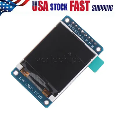 1.44in 128x128 65K SPI Full Color TFT LCD Display Module ST7735 OLED For Arduino • $9.10
