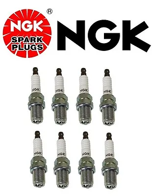 NEW For Honda Racing 8 Pcs-NGK V-Power Spark Plugs R5671A-7/4091 OEM Set • $32.97