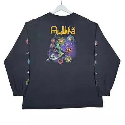 MNWKA Mishka Ray Gun Space Black Longsleeve Shirt Eyeball - Size XXL • $29.99