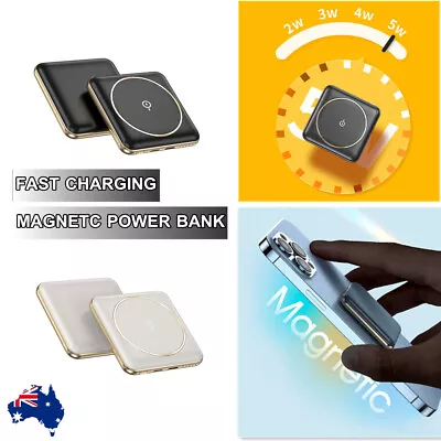 $25.49 • Buy Magnetic Power Bank Wireless Portable Battery Fast Charger Pack For IPhone 13 12