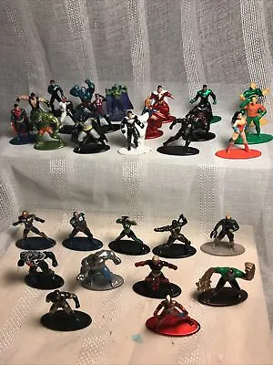 JADA TOYS MARVEL & DC COMICS 29 Mini Metal Figures Superhero Die-cast Collect • $38