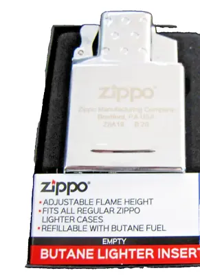 ZIPPO LIGHTER GAS INSERT DOUBLE FLAME GAS INSERT BNIB New • £17