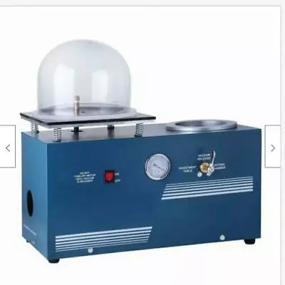 $520 • Buy Jewelry Lost Wax Cast Combination Vacuum Investing Casting Investment Machine T