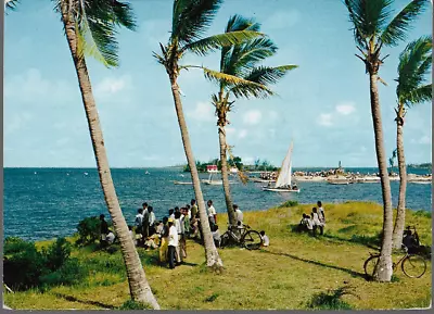 Mahébourg Mauritius - Sunday - View - Postcard C.1980s • £4.50