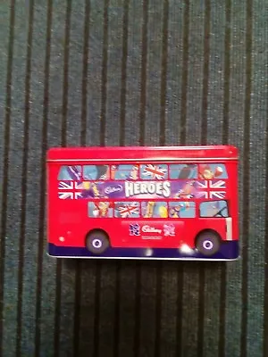 LONDON BUS SWEET TIN ~ Excellent CONDITION ~ 19 X 8 X 11 Cm • £4.99