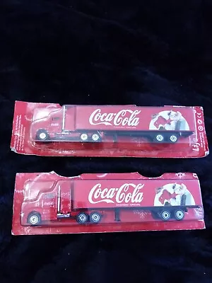 German Advertising Christmas Coca Cola Trucks X 2 • £15