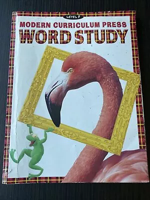 Modern Curriculum Press Word Study Softcover School Book  Level F  ©1998 • $11.90