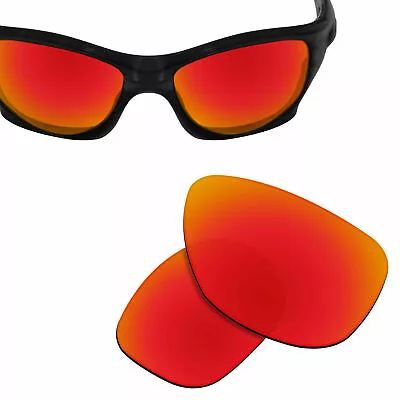 Polarized Replacement Lenses For-OAKLEY Pit Bull Sunglasses Orange Red UVA&UVB • $6.99