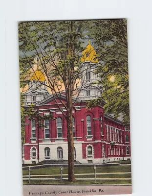 Postcard Venango County Court House Franklin Pennsylvania USA • $6.97