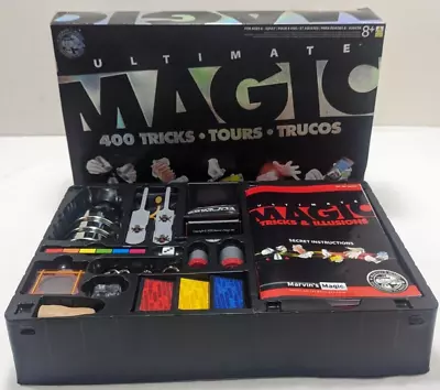 Marvin's Magic Ultimate Magic Set 400 Tricks & Illusions Ages 8+ • $12.55