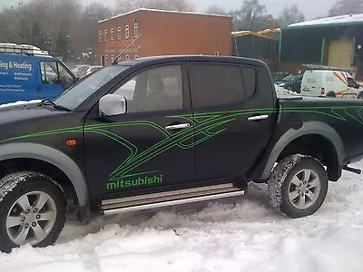 Mitsubishi L200 Warrior/animal Pickup Tribal Stripes In Any Colour Full Set • $74.45